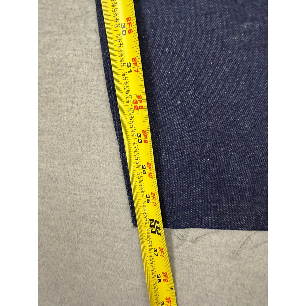 Vintage Navy Utility Trousers Denim Type II Flared Bell Bottoms 28x36 Blue - Picture 4 of 7